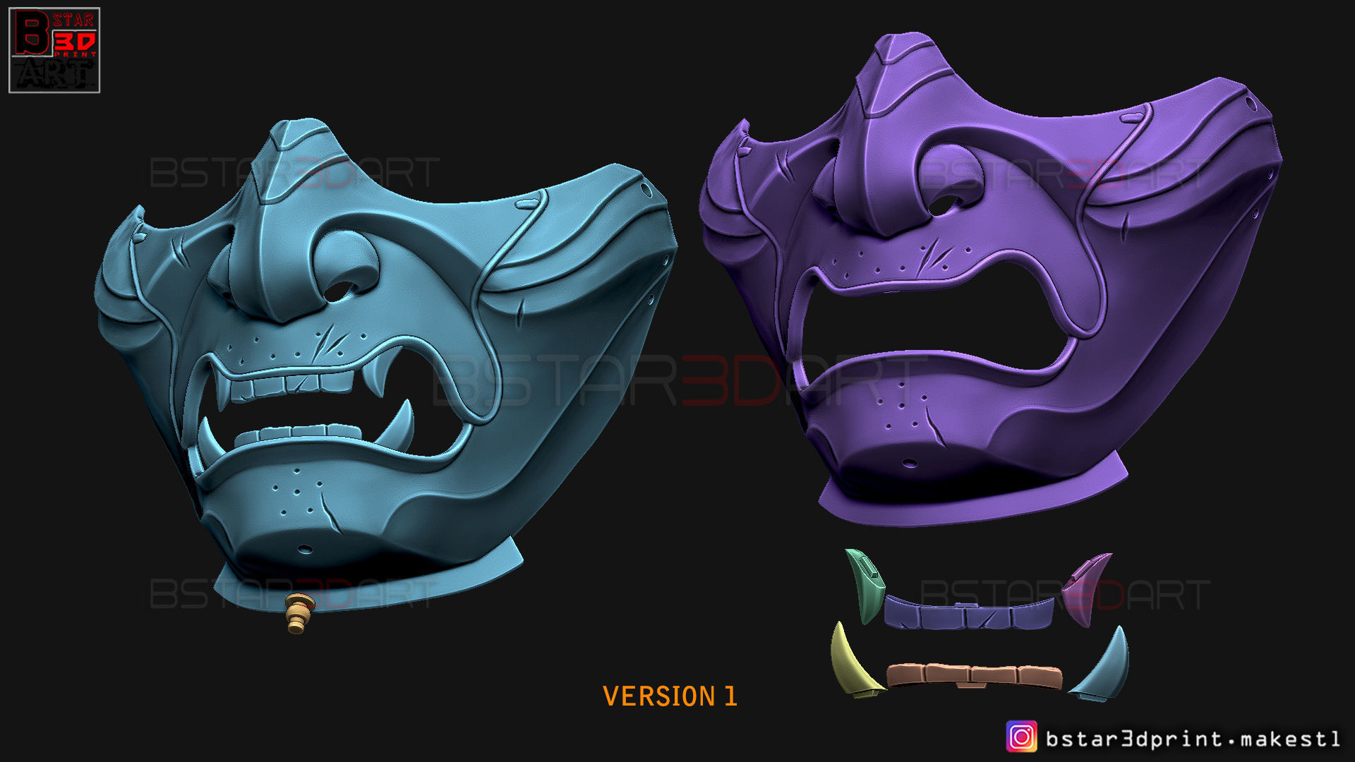 Ghost Of Tsushima - The Ghost Mask - Halloween Cosplay 3D print model_51