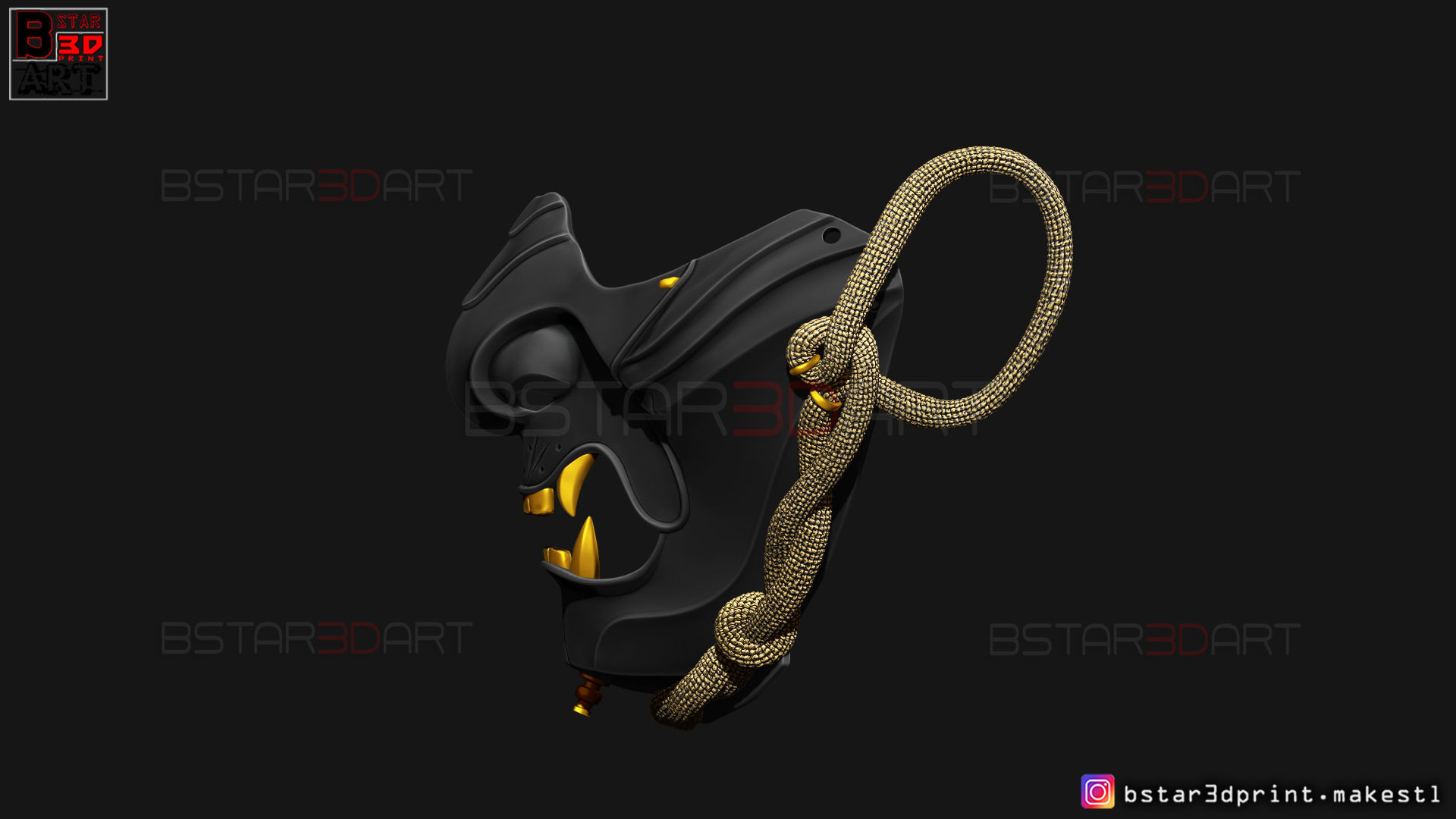 Ghost Of Tsushima - The Ghost Mask - Halloween Cosplay 3D print model_39