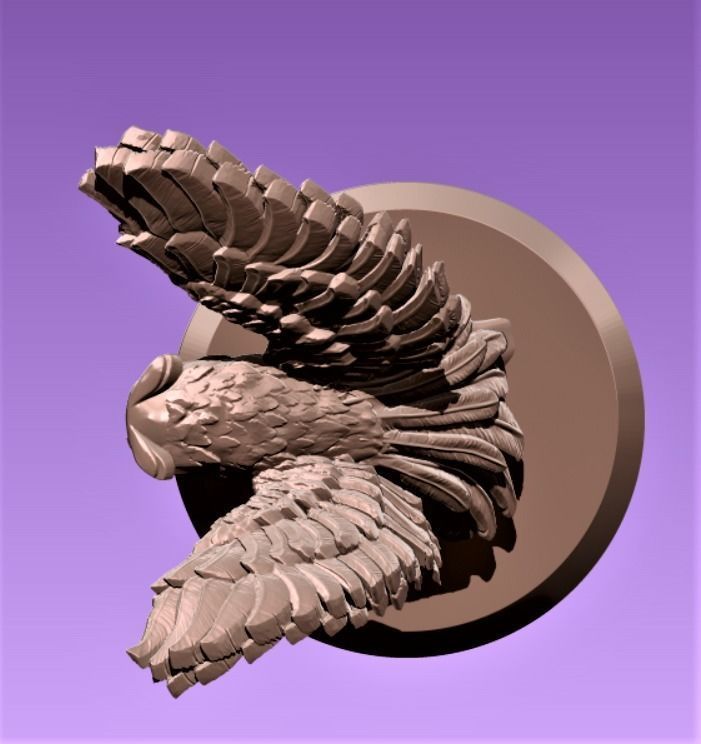 Owl miniature 3D print model_8