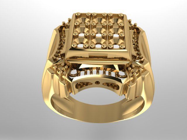 Ring Men 3D print model_2