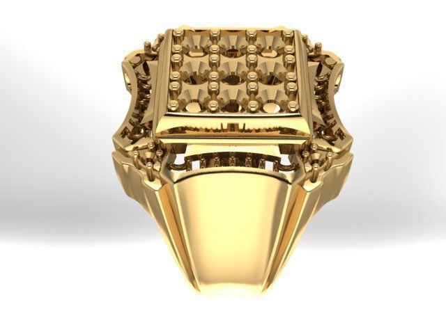 Ring Men 3D print model_3