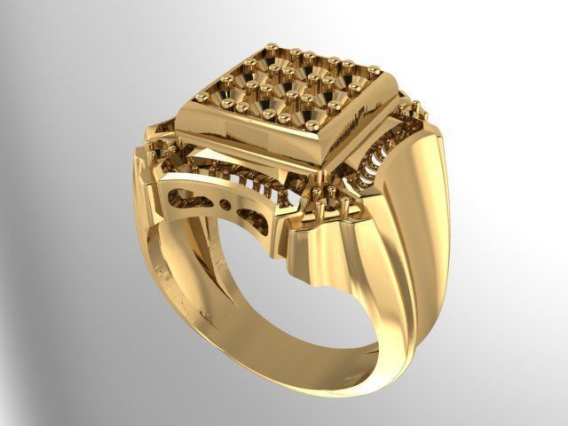 Ring Men 3D print model_4
