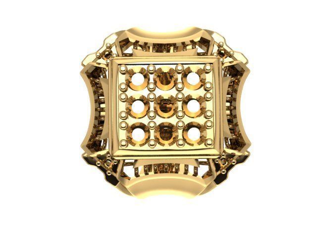 Ring Men 3D print model_7