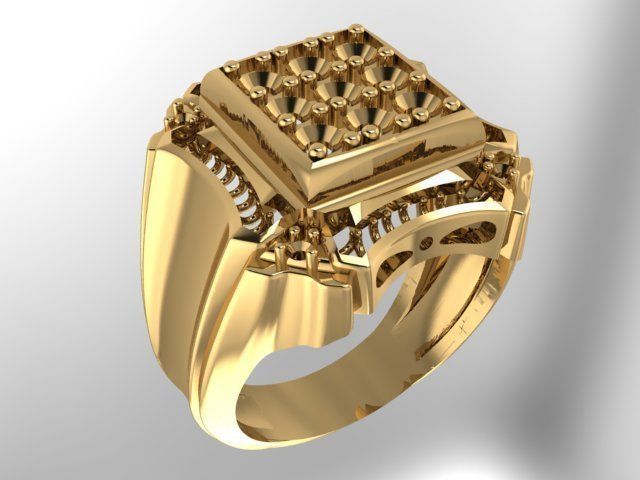 Ring Men 3D print model_1