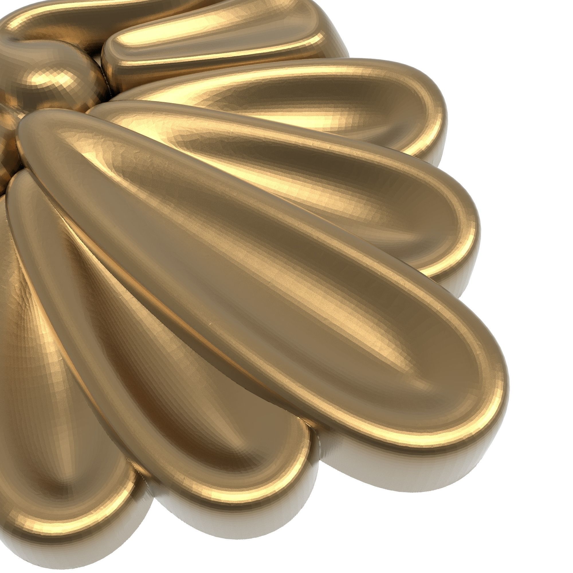 decorative pattern ready for 3D printing 3D print model_5