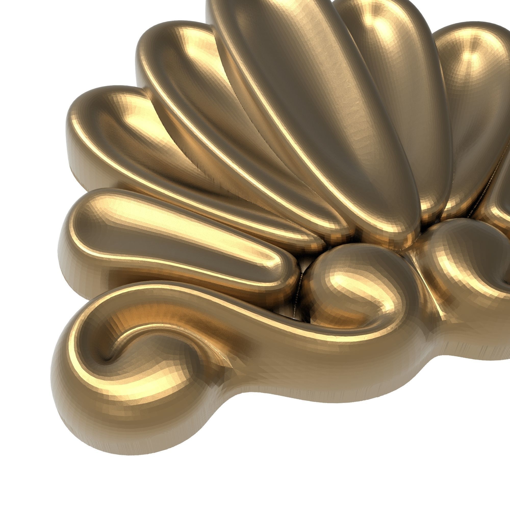 decorative pattern ready for 3D printing 3D print model_1