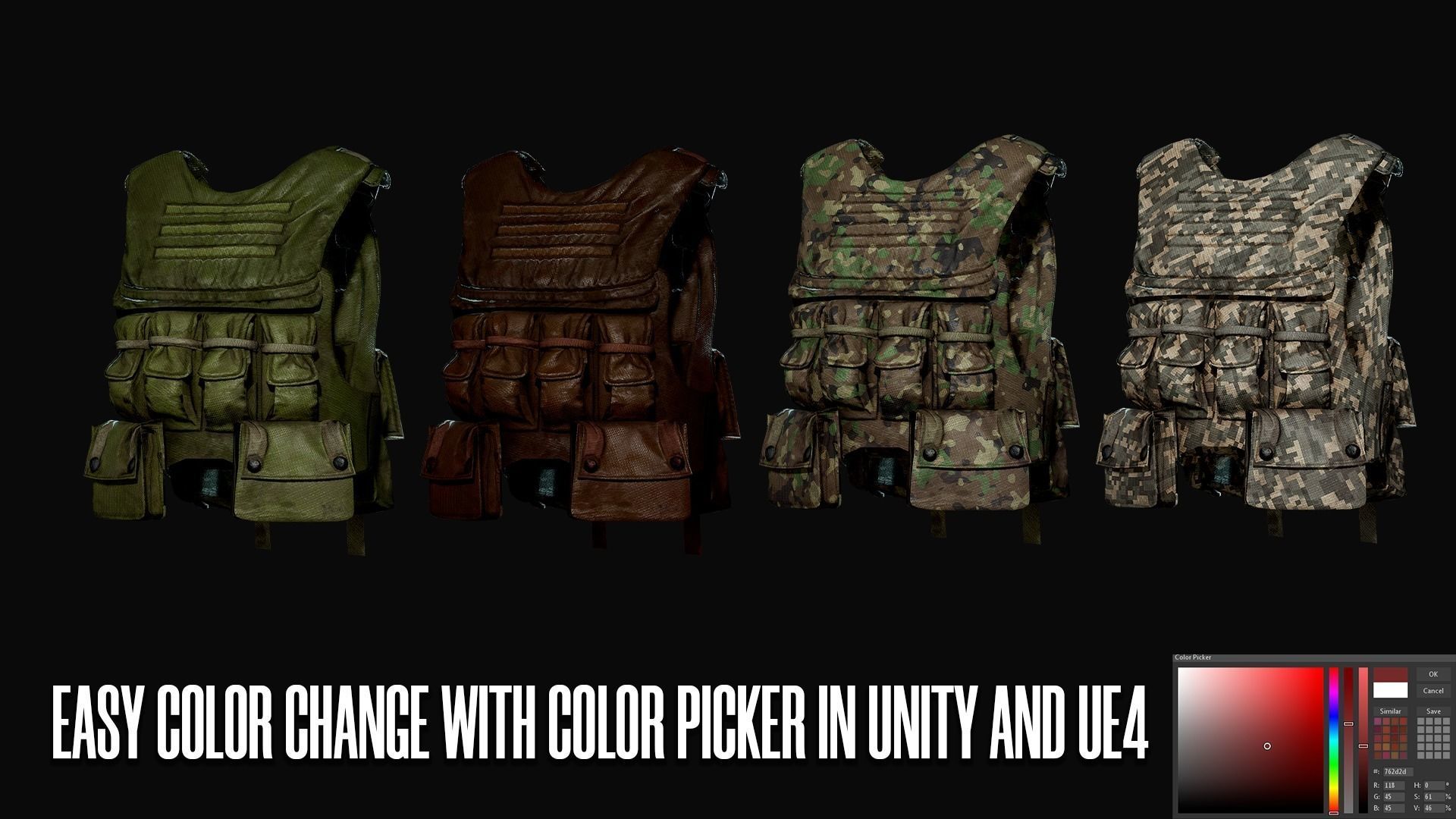 Survival Man - Game Ready Low-poly 3D model_15