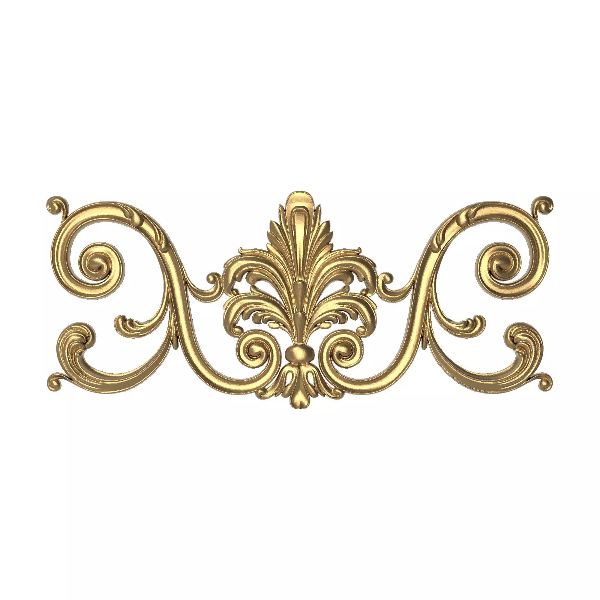 decorative pattern ready for 3D printing 3D model