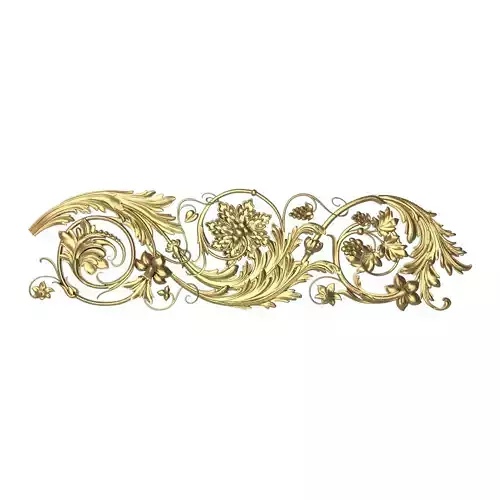  decorative pattern ready for 3D printing