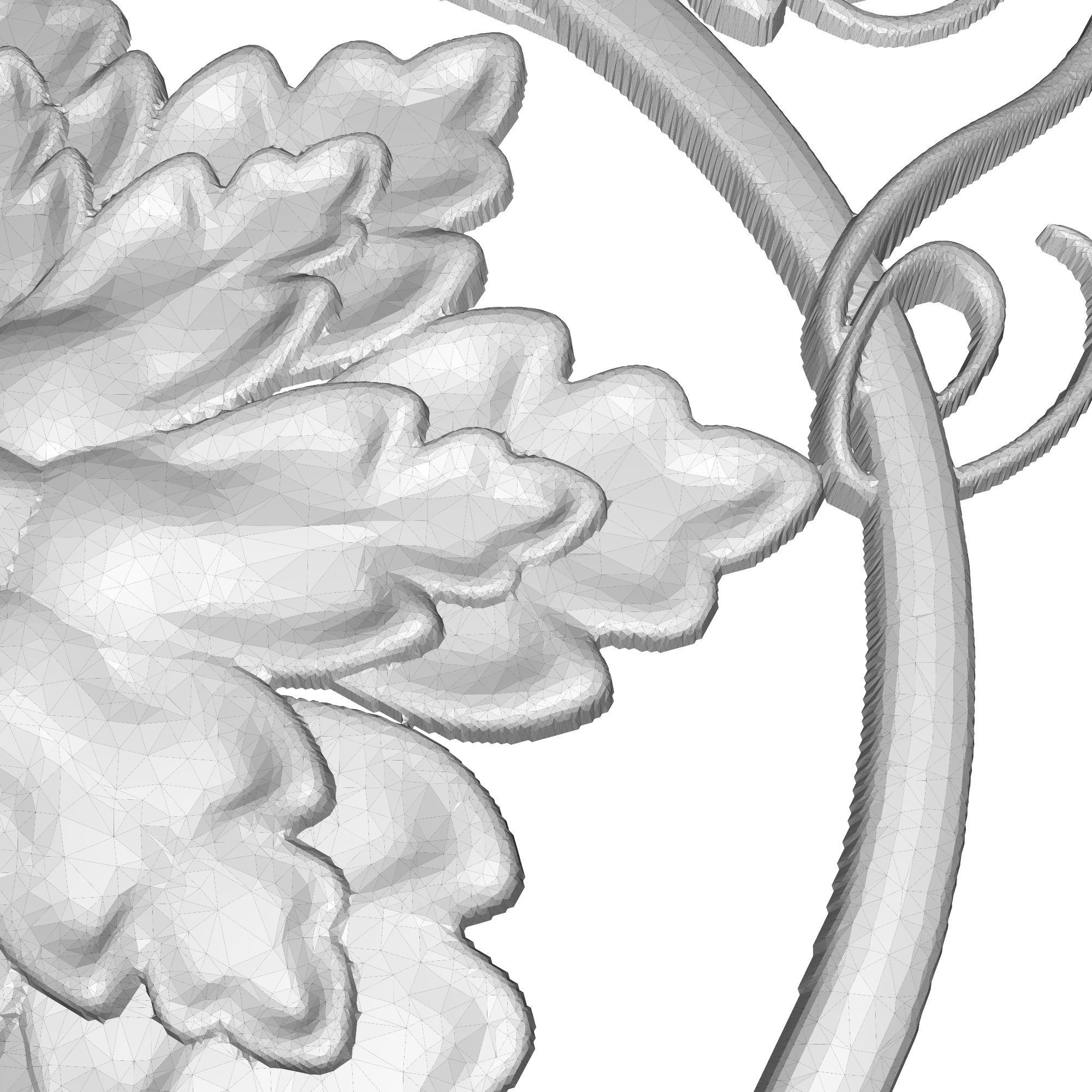 decorative pattern ready for 3D printing 3D model_11