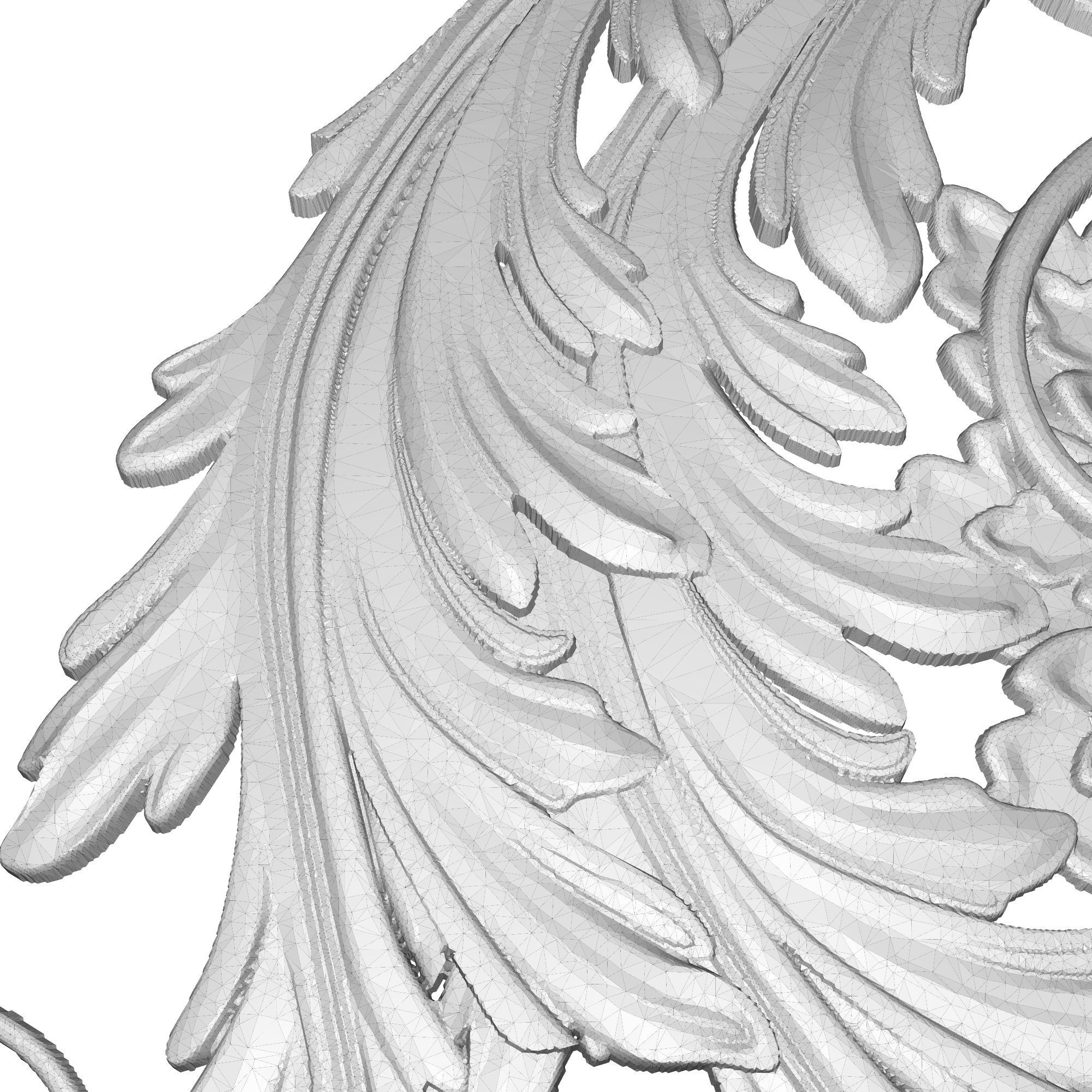 decorative pattern ready for 3D printing 3D model_10