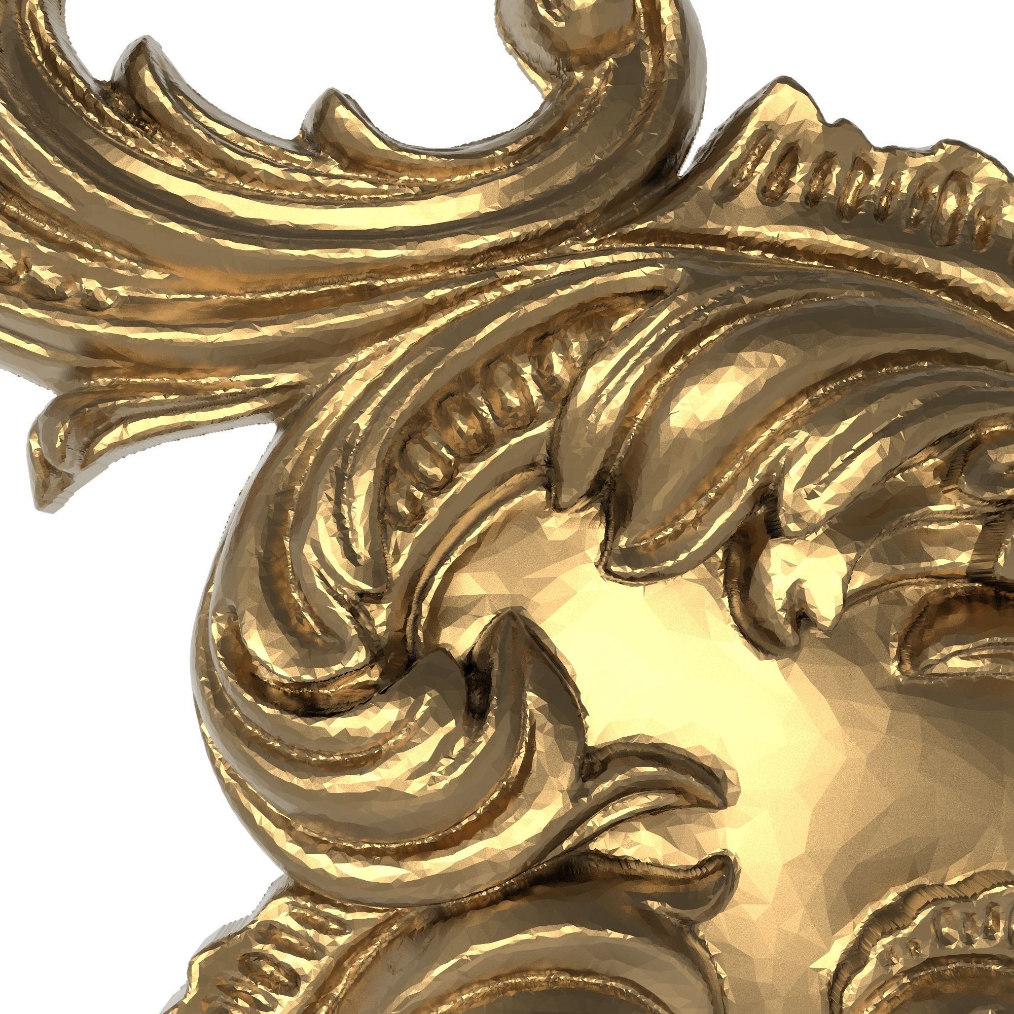  decorative pattern ready for 3D printing 3D model_4