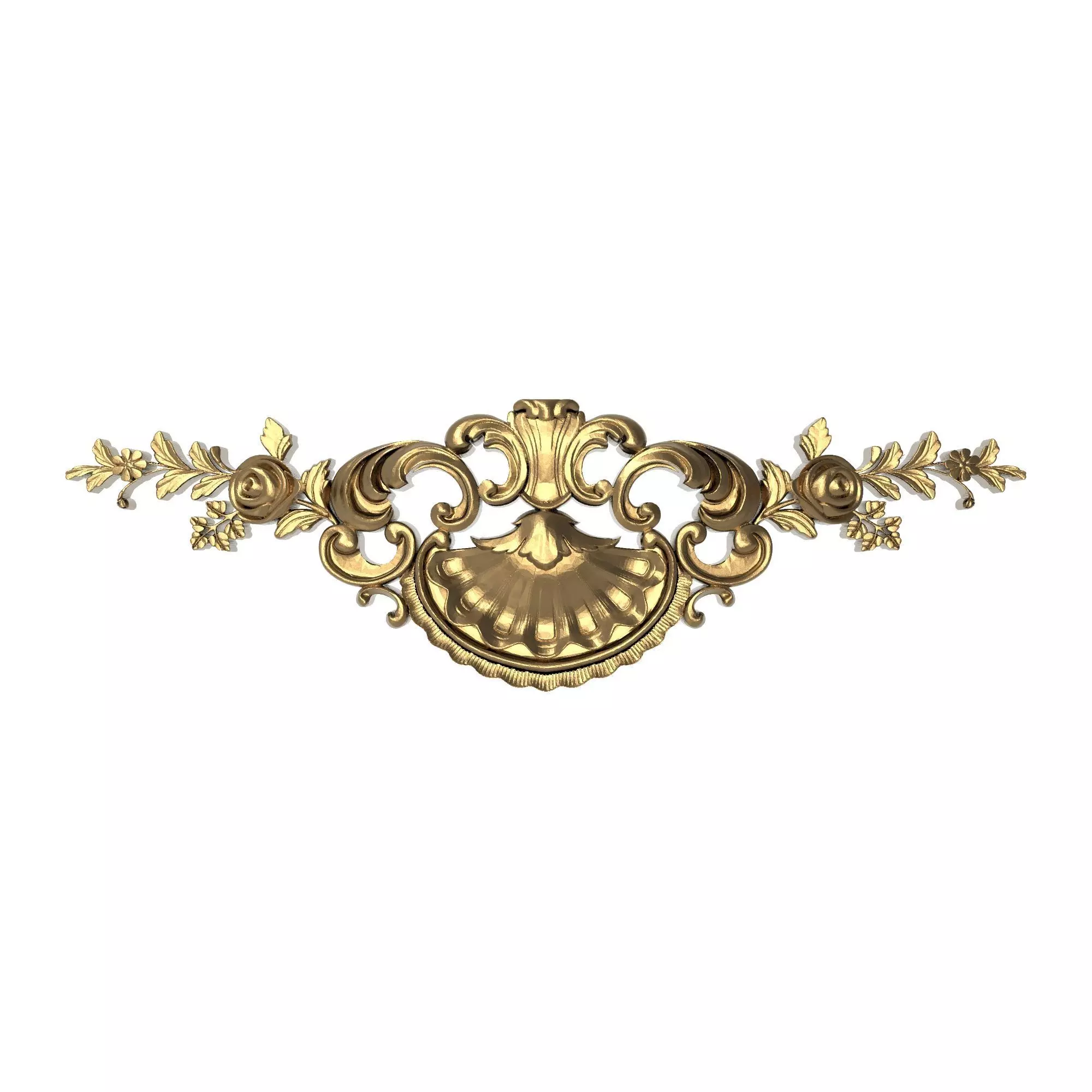 decorative pattern ready for 3D printing 3D model_0