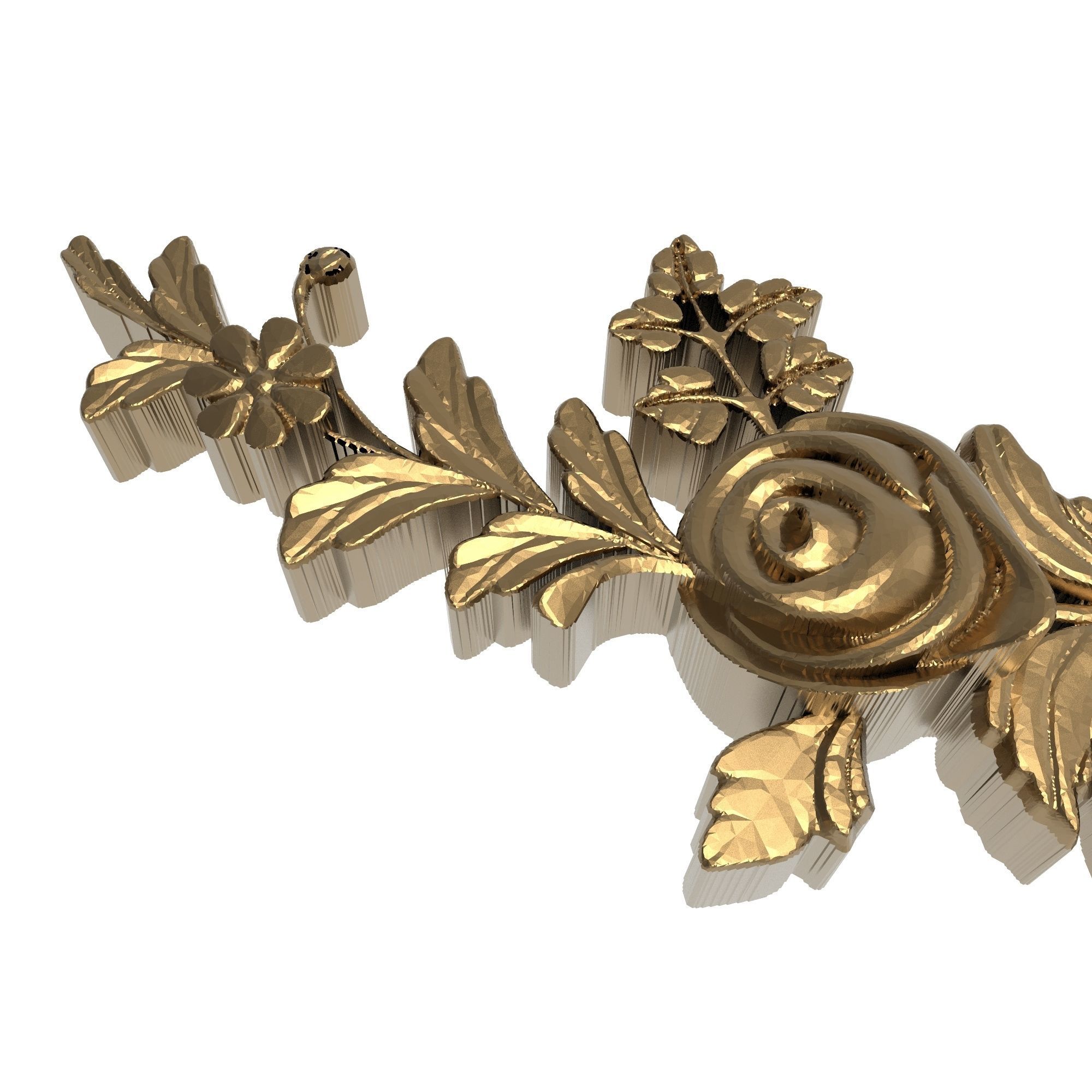 decorative pattern ready for 3D printing 3D model_7