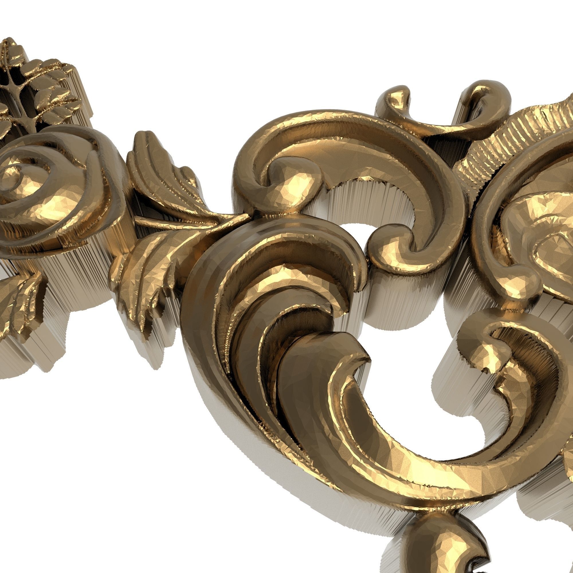 decorative pattern ready for 3D printing 3D model_8