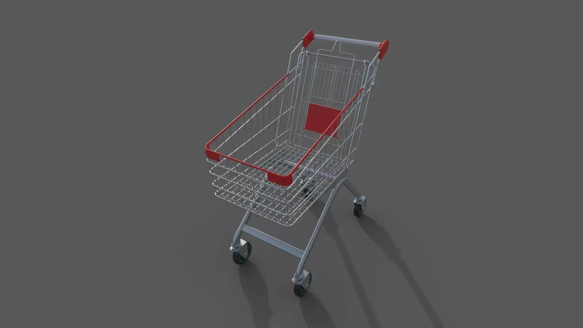 Shopping Trolley 3D model