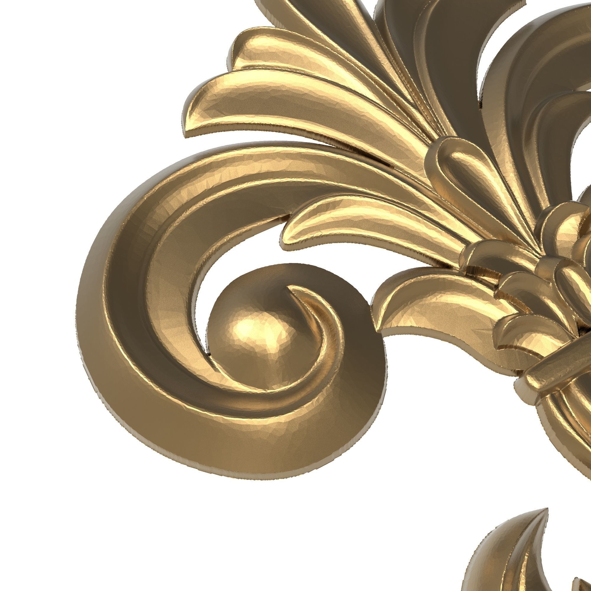  decorative pattern ready for 3D printing 3D model_3