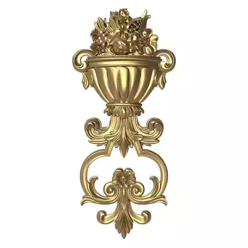  decorative pattern ready for 3D printing