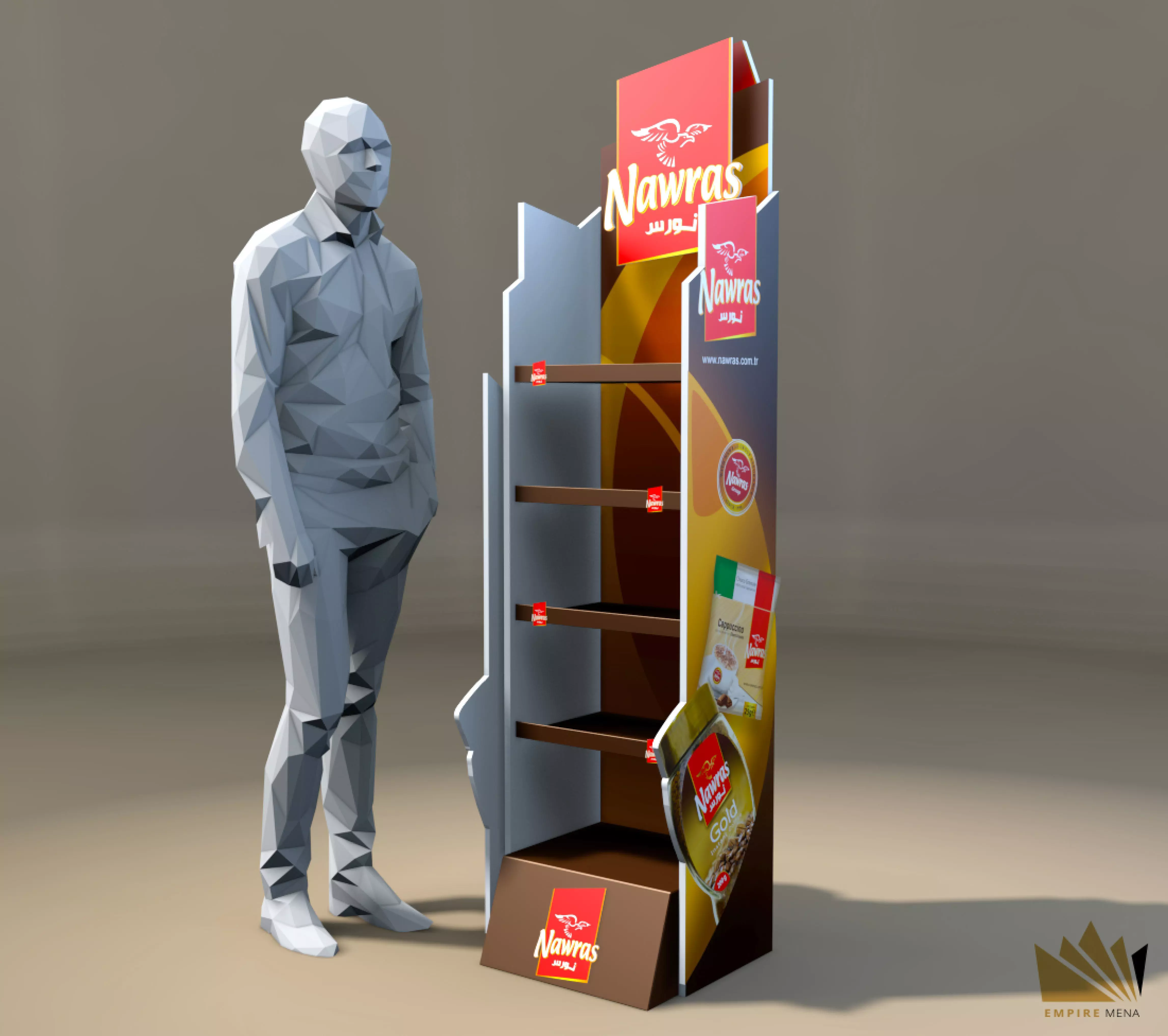 Display Stand 3D model_0