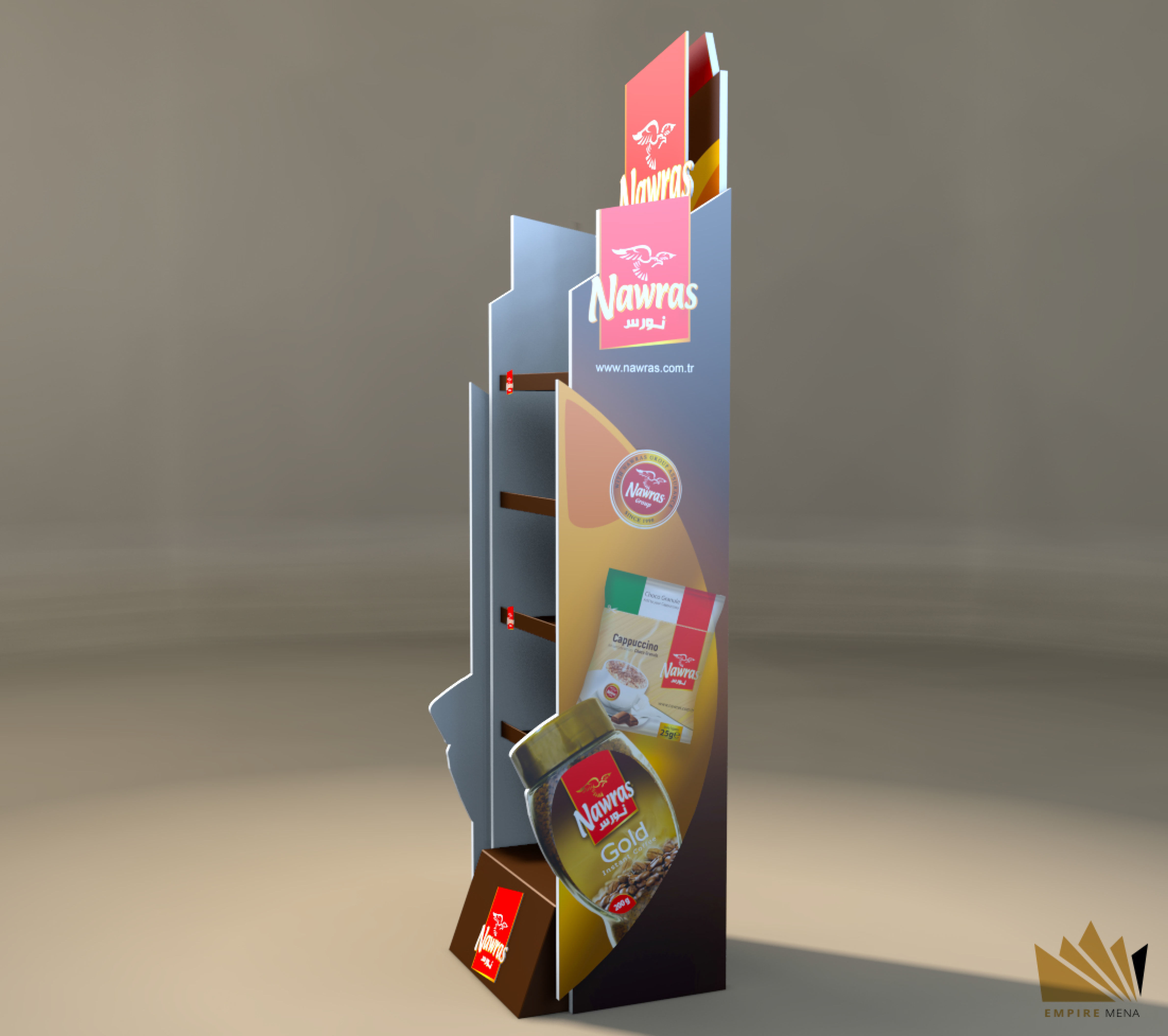 Display Stand 3D model_3