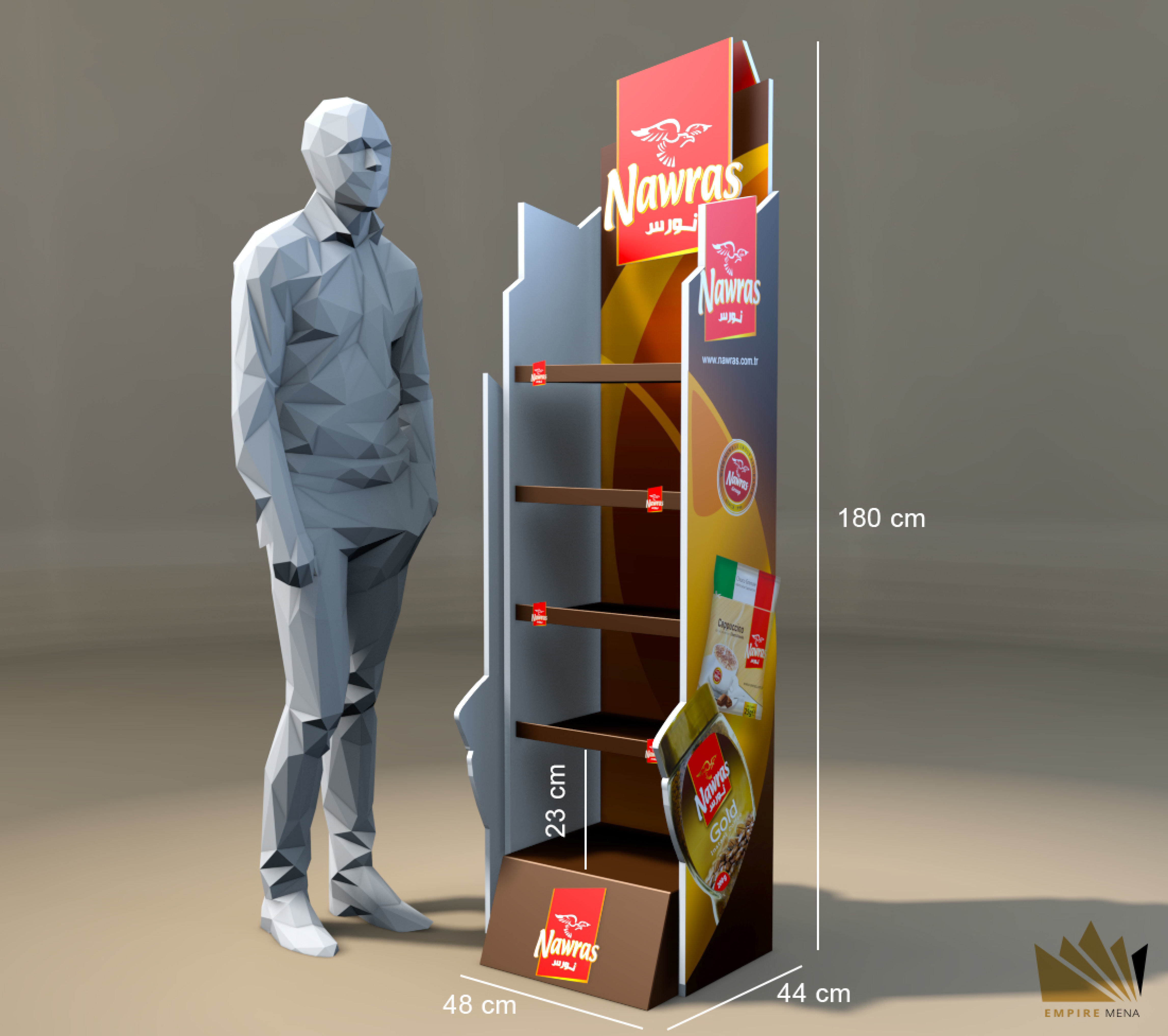 Display Stand 3D model_4