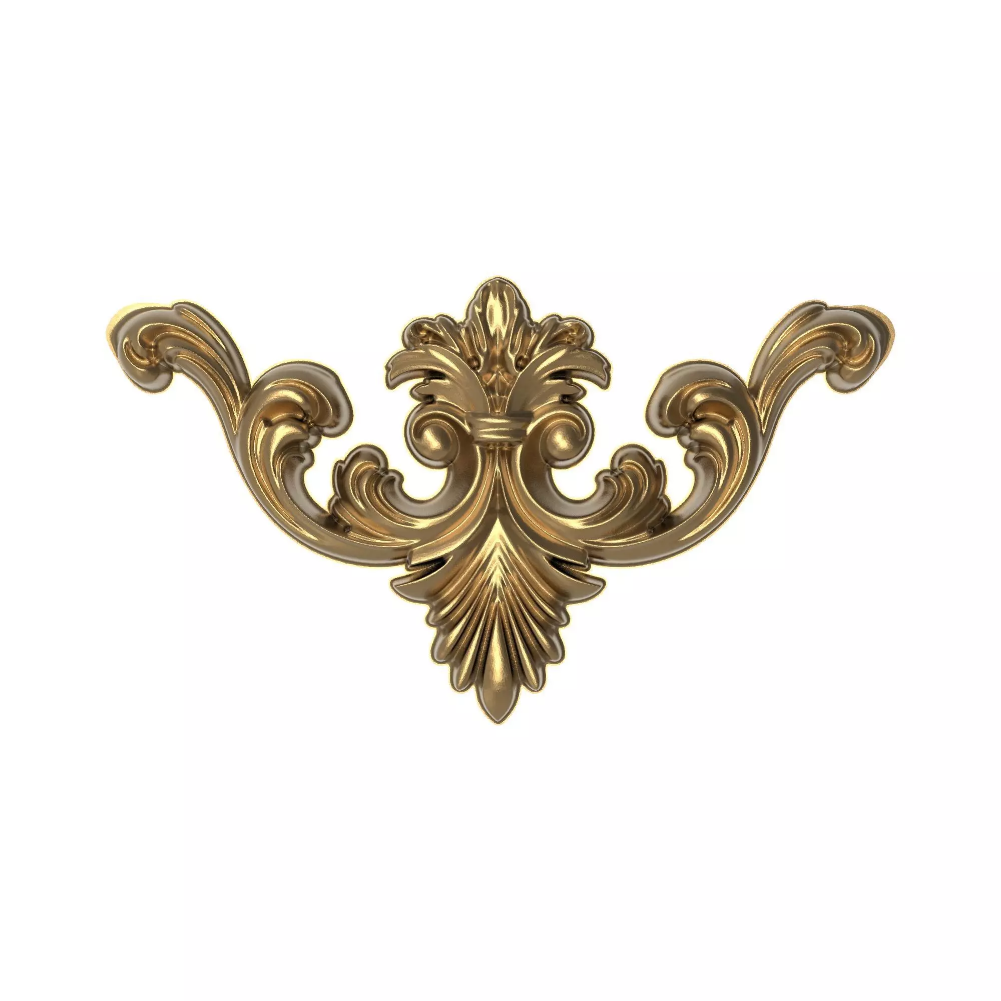 decorative pattern ready for 3D printing 3D model_0