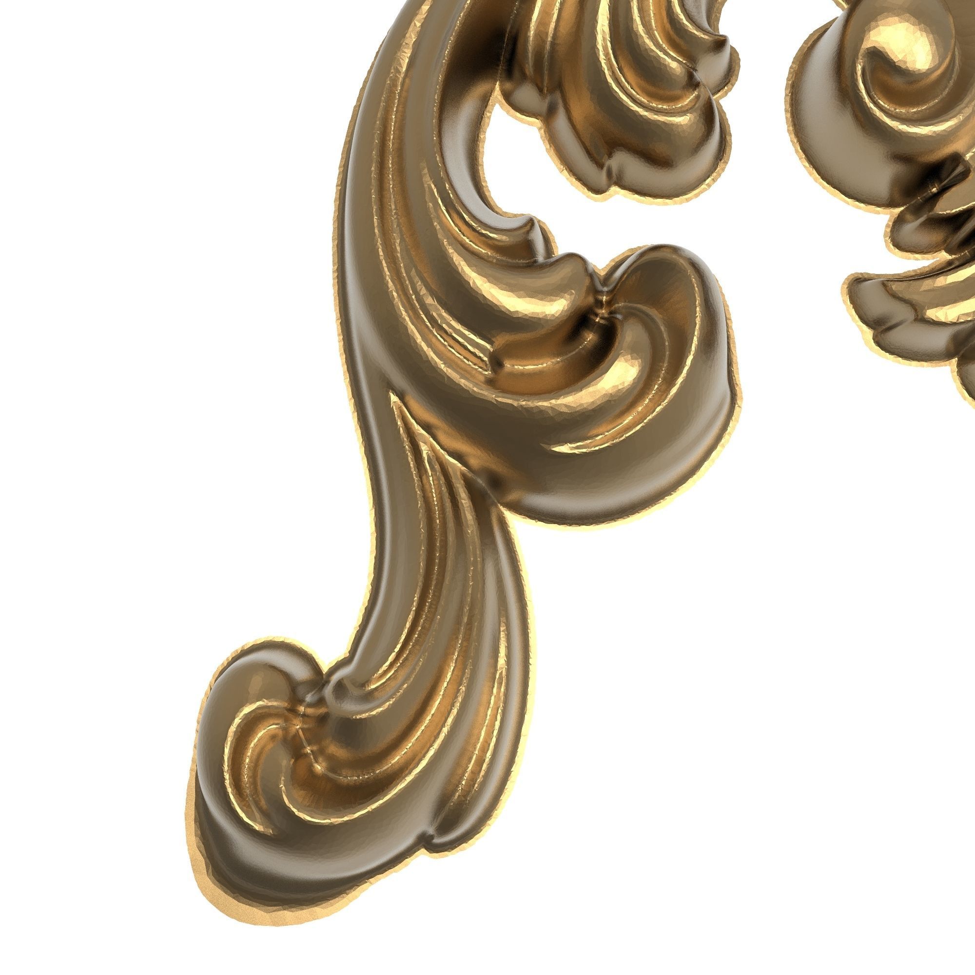 decorative pattern ready for 3D printing 3D model_4