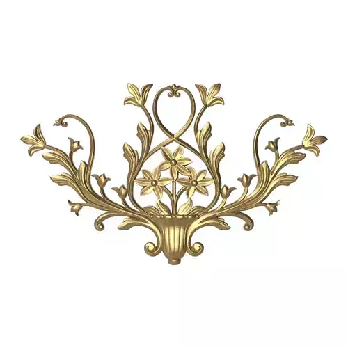  decorative pattern ready for 3D printing