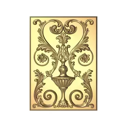  decorative pattern ready for 3D printing 3D model