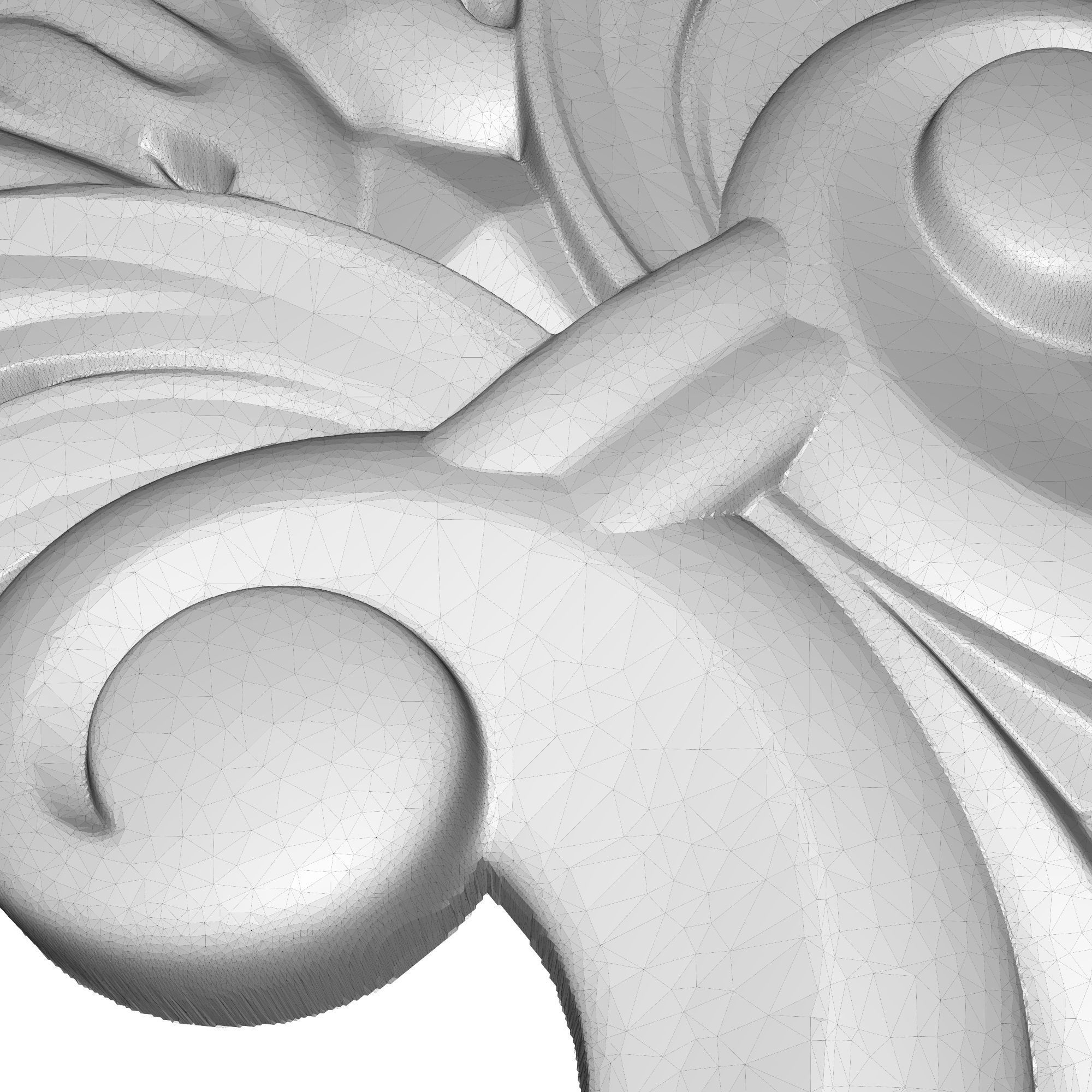 decorative pattern ready for 3D printing 3D model_8