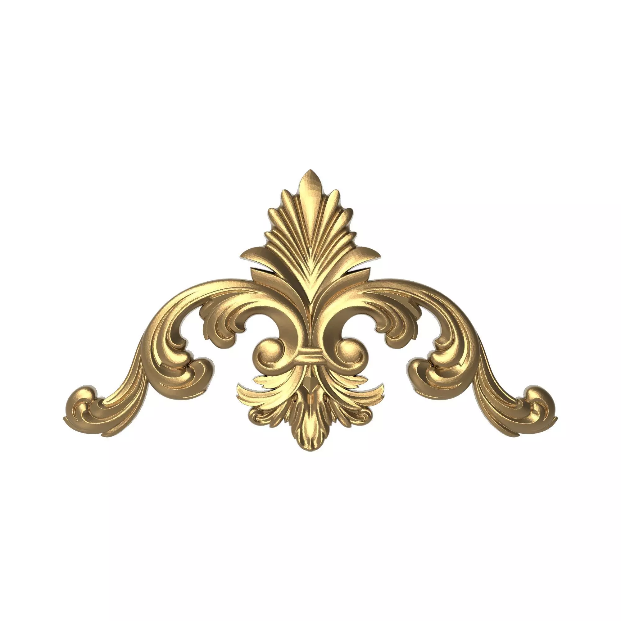 decorative pattern ready for 3D printing 3D model_0