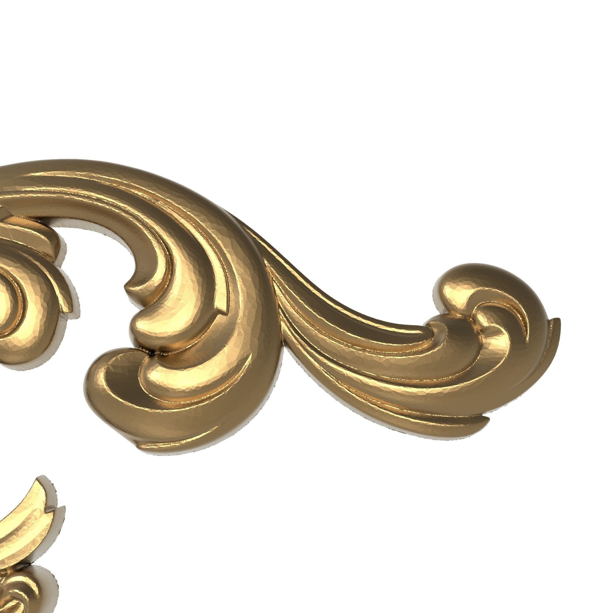 decorative pattern ready for 3D printing 3D model_4