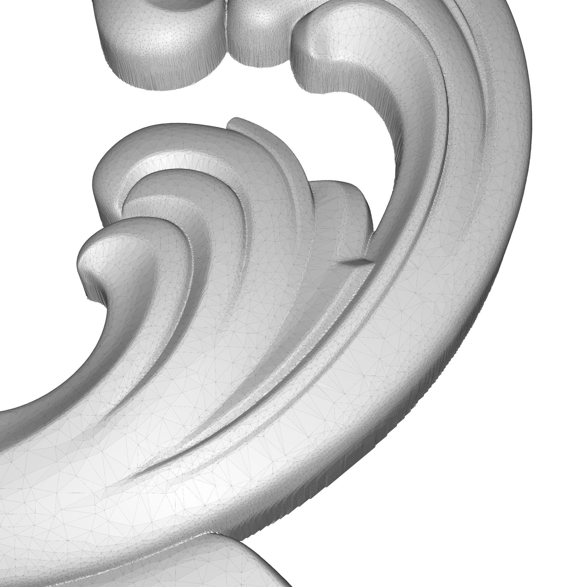 decorative pattern ready for 3D printing 3D model_9