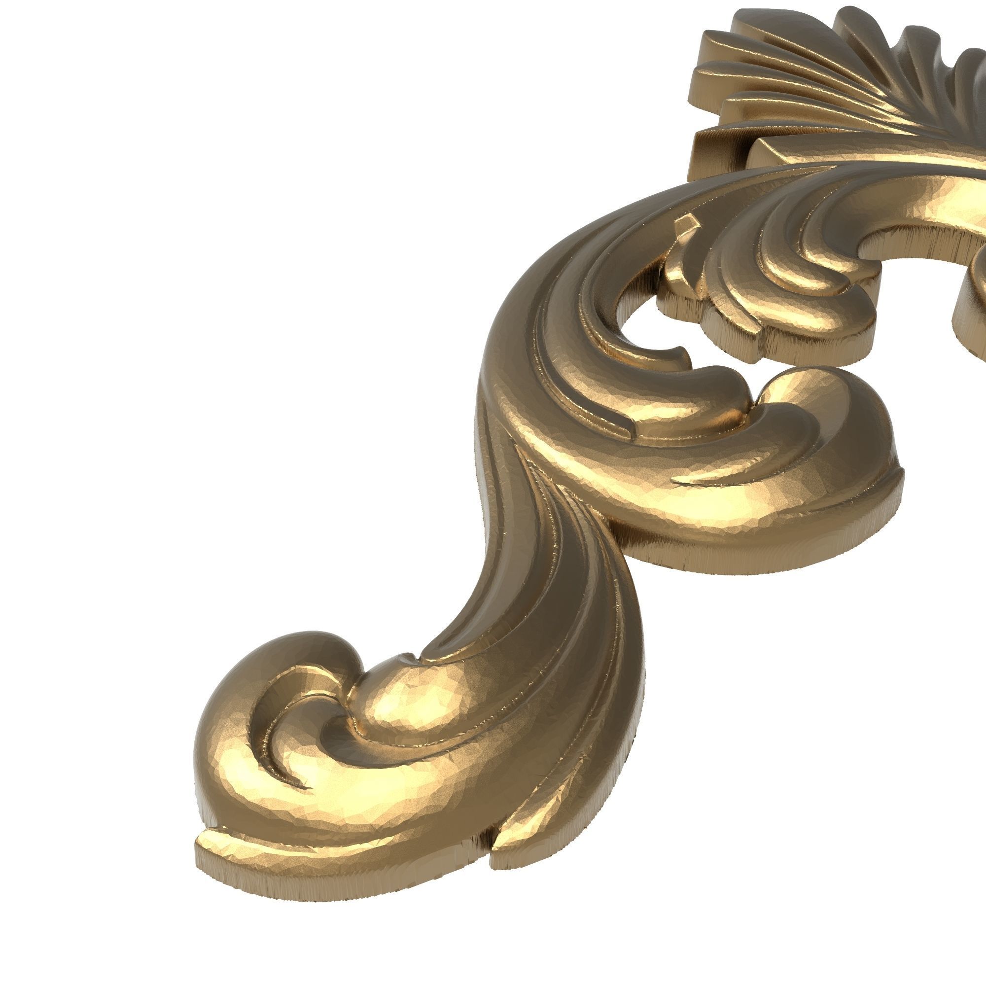 decorative pattern ready for 3D printing 3D model_2