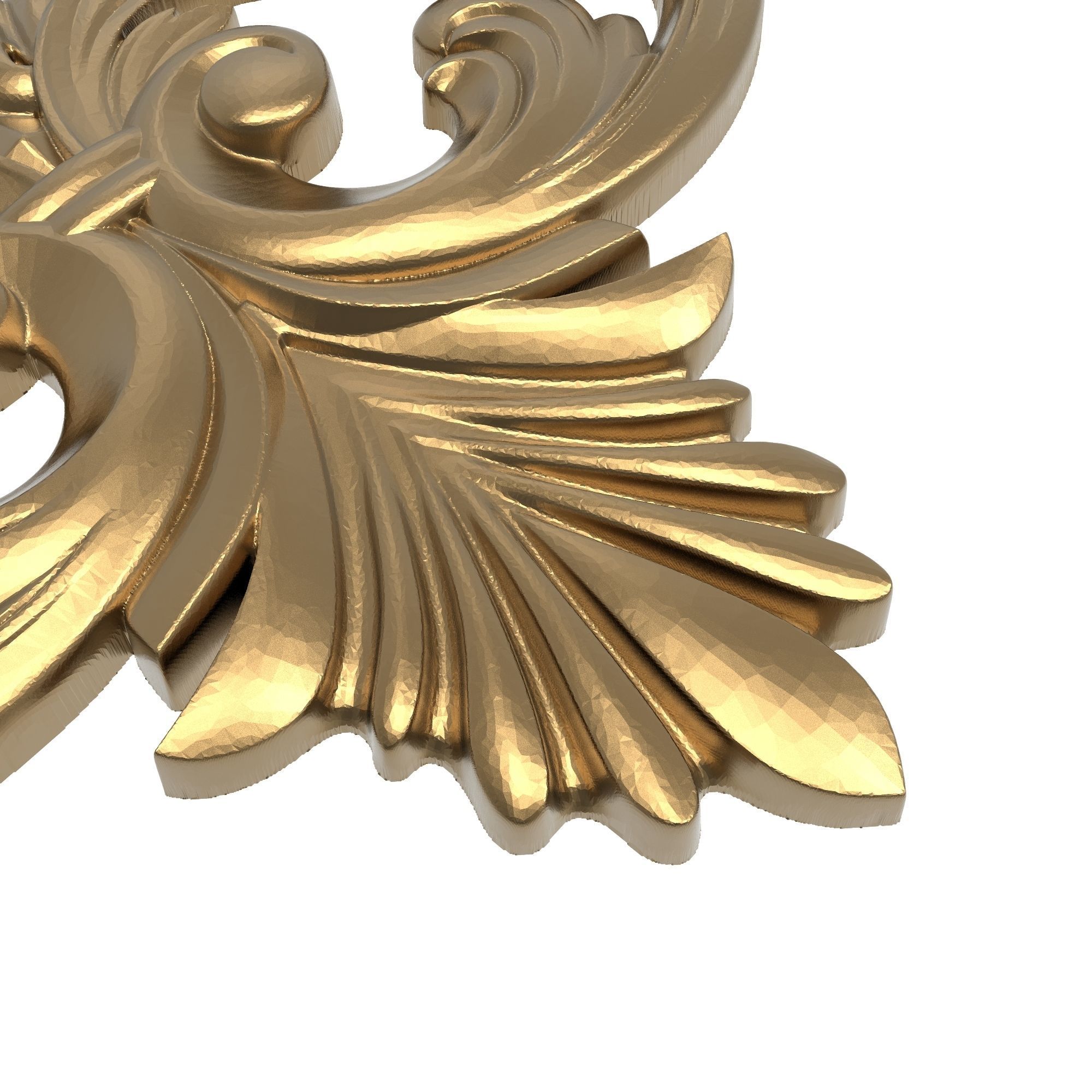 decorative pattern ready for 3D printing 3D model_5