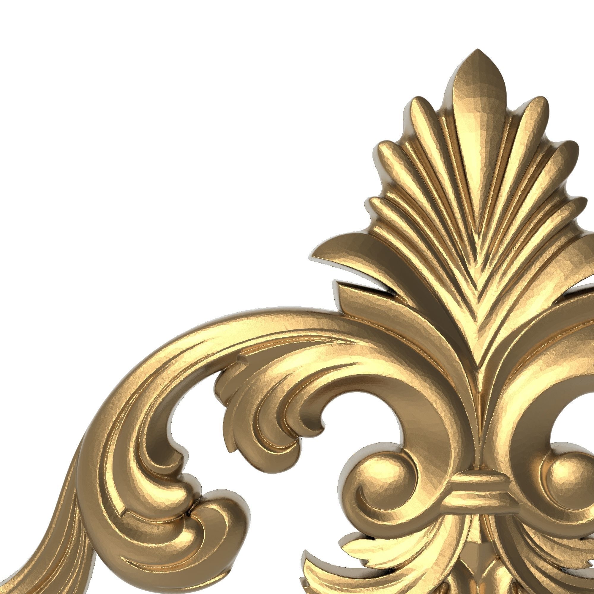 decorative pattern ready for 3D printing 3D model_1