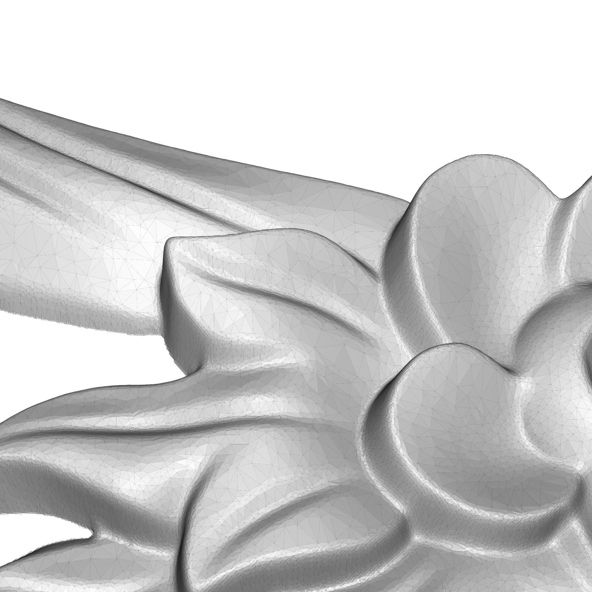 decorative pattern ready for 3D printing 3D model_7
