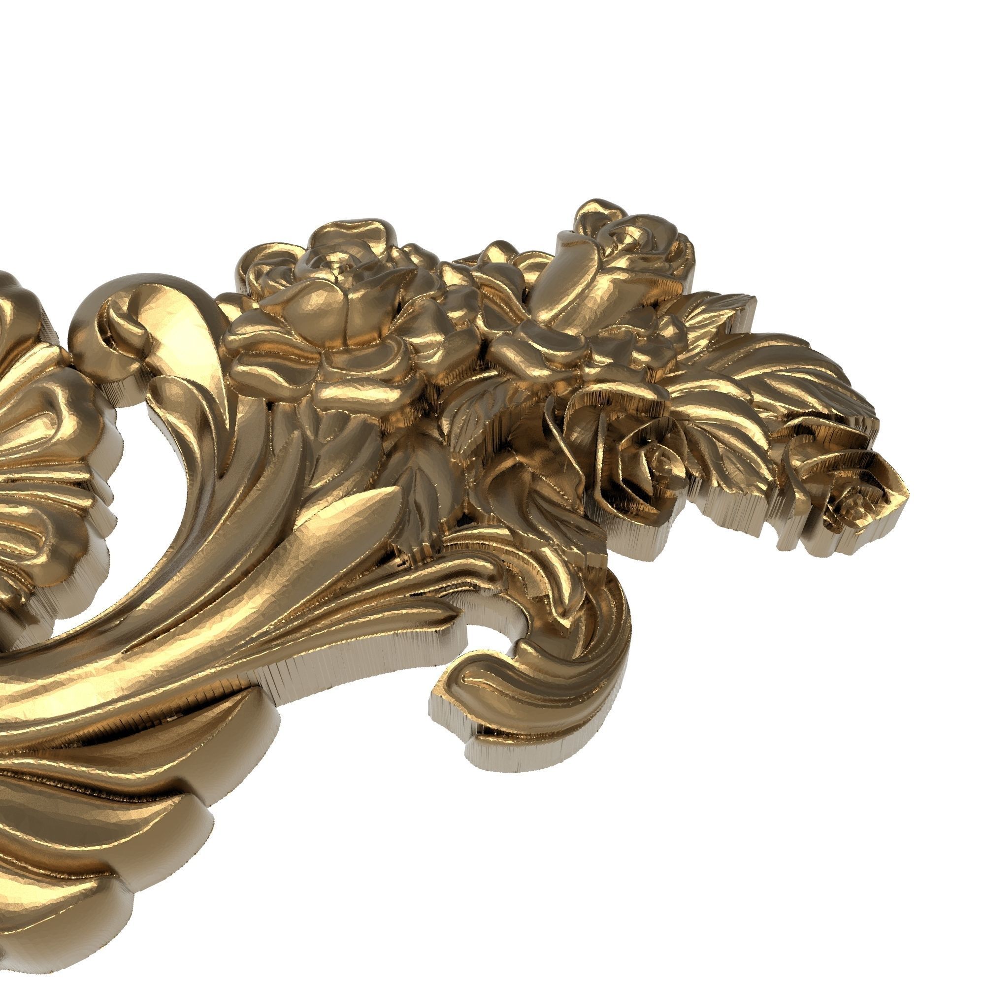 decorative pattern ready for 3D printing 3D model_4