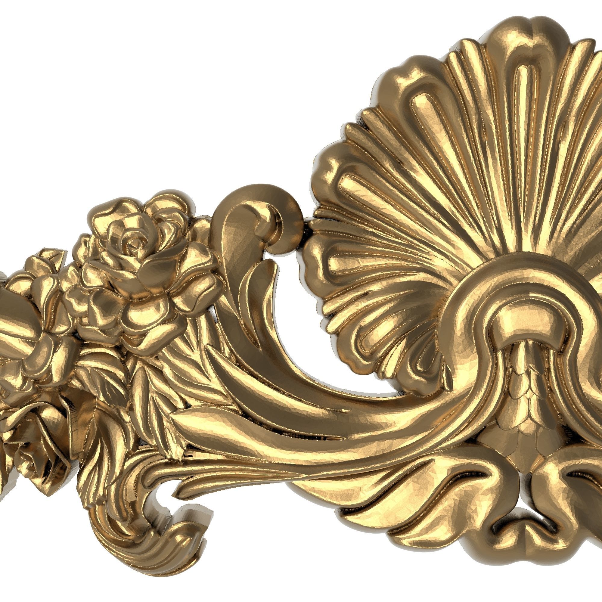 decorative pattern ready for 3D printing 3D model_1