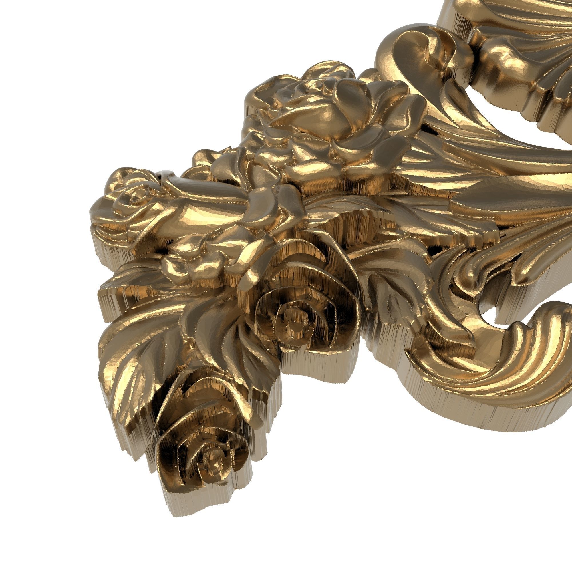 decorative pattern ready for 3D printing 3D model_3