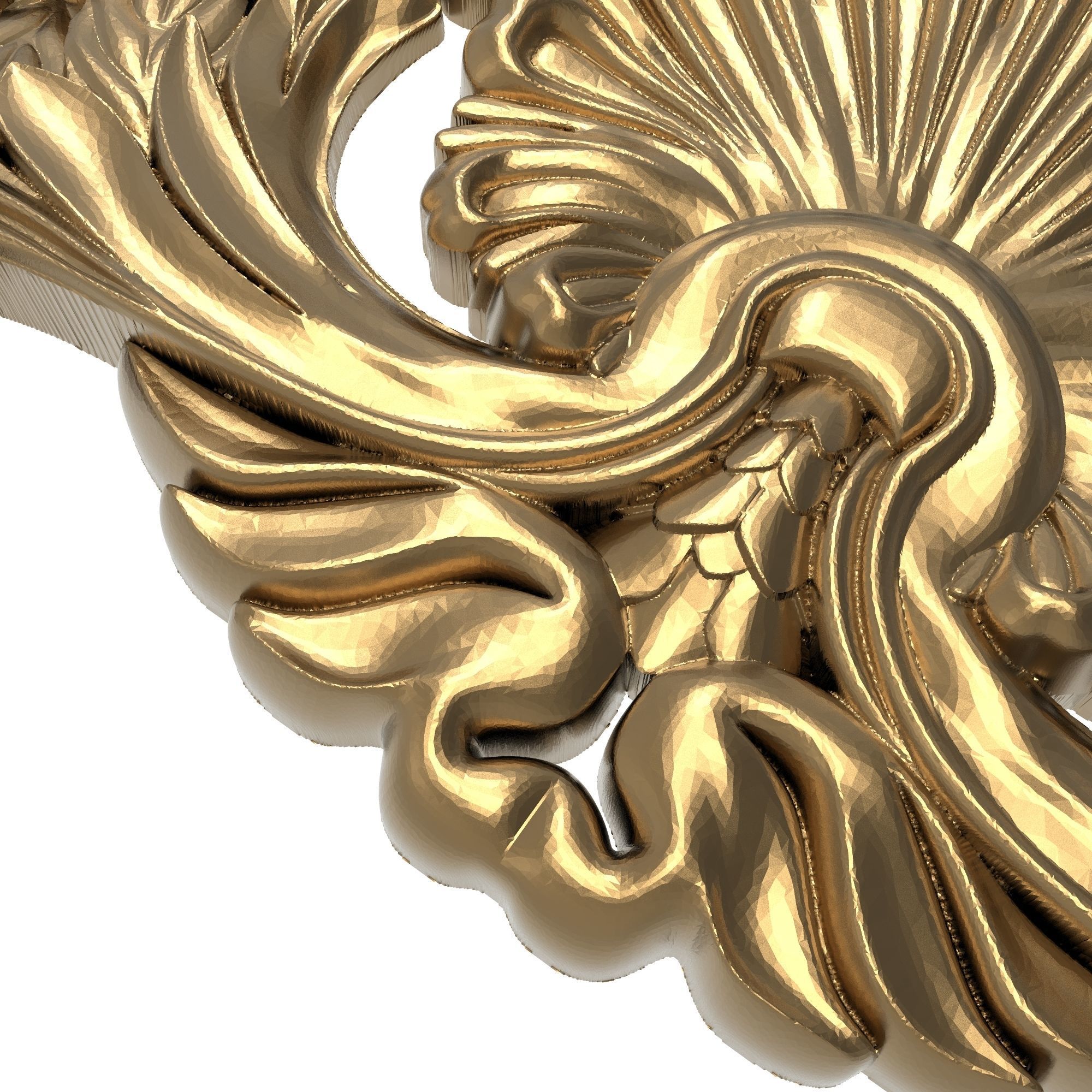 decorative pattern ready for 3D printing 3D model_5