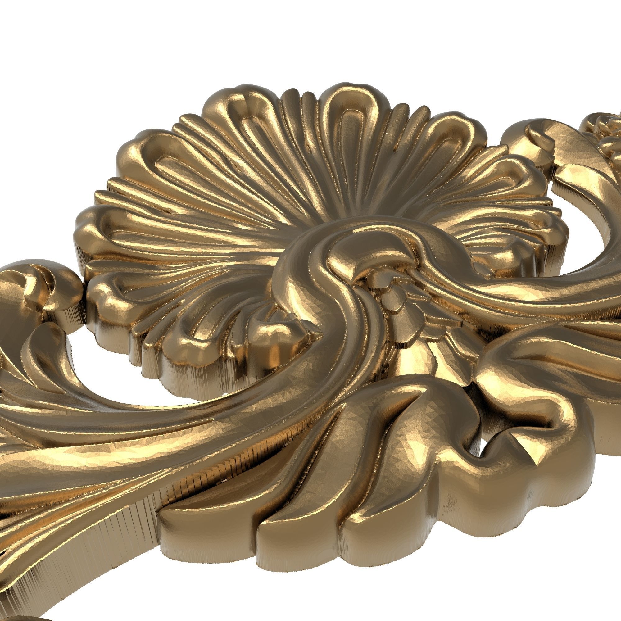 decorative pattern ready for 3D printing 3D model_2