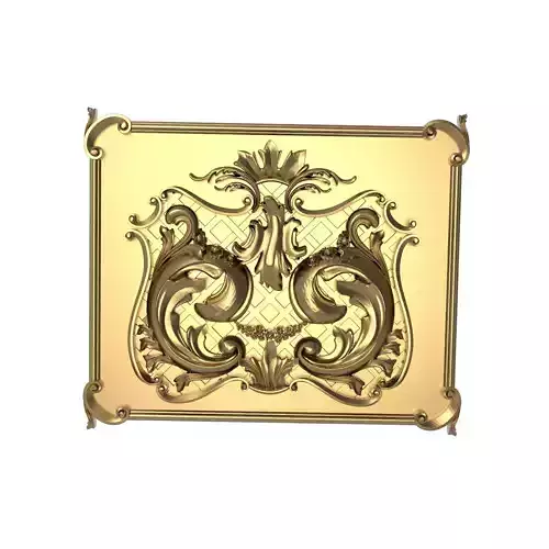  decorative pattern ready for 3D printing