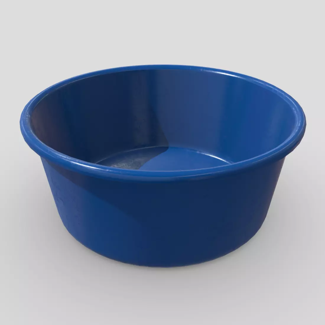 CC0 - Plastic Wash Basin 2 Free low-poly 3D model