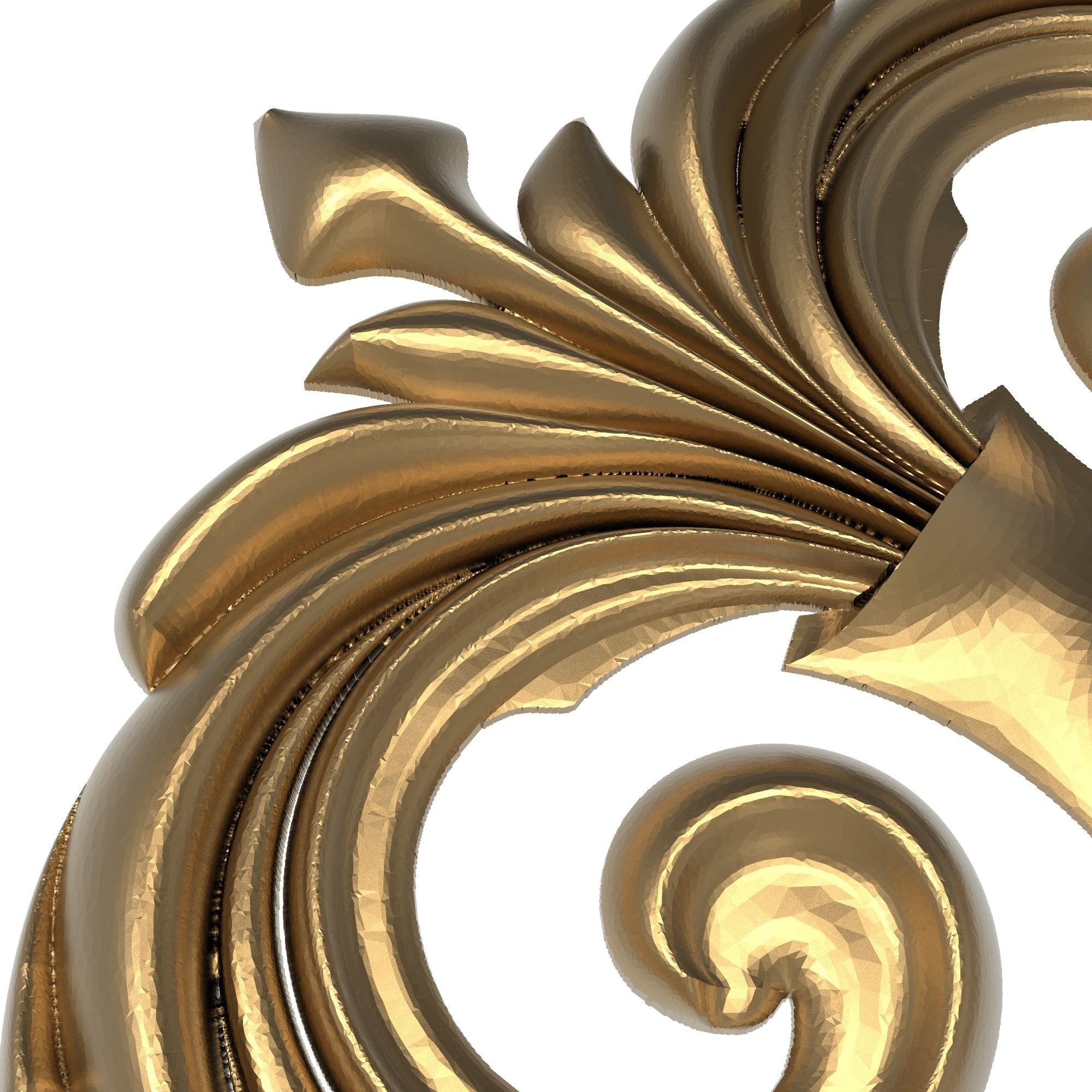 decorative pattern ready for 3D printing 3D model_5