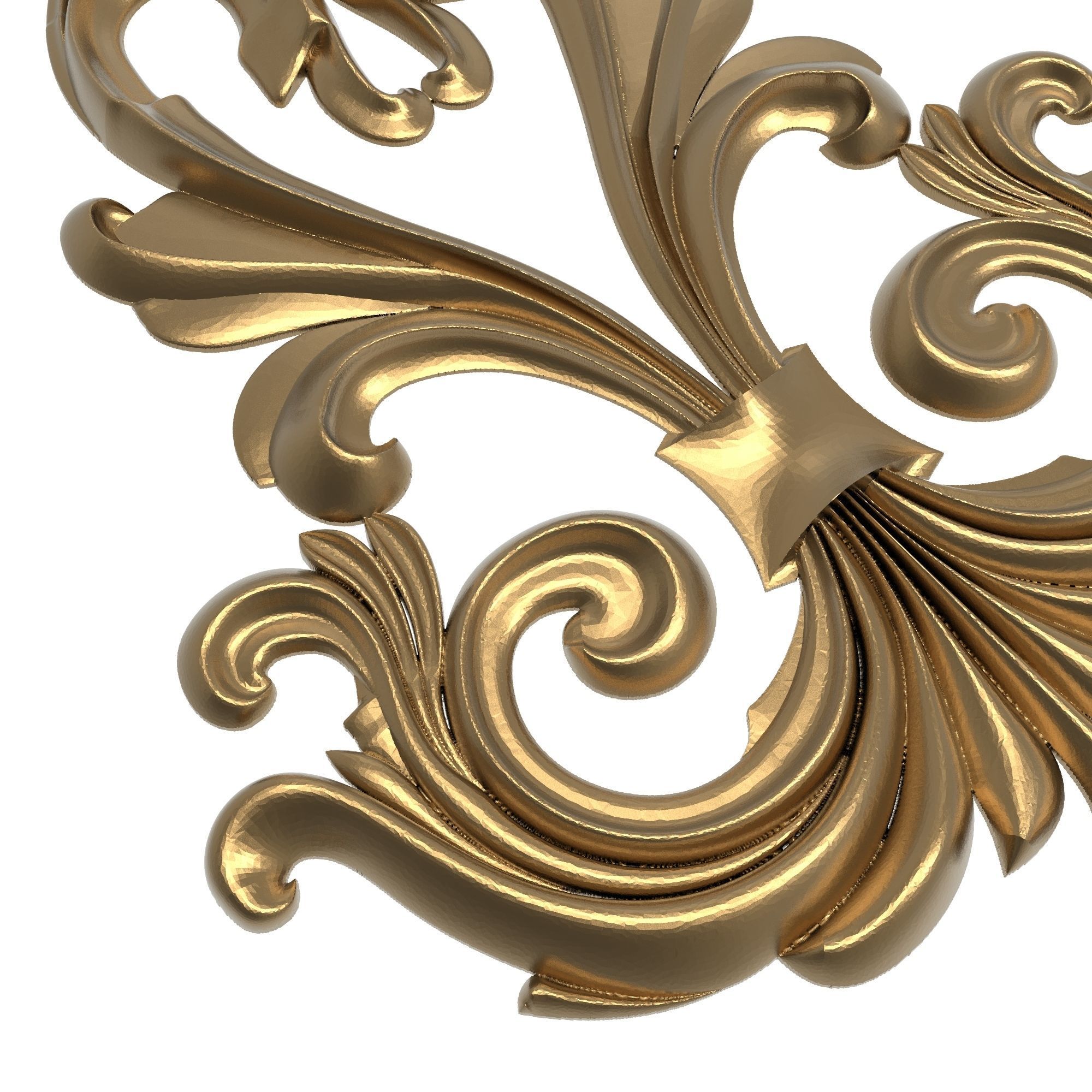 decorative pattern ready for 3D printing 3D model_6