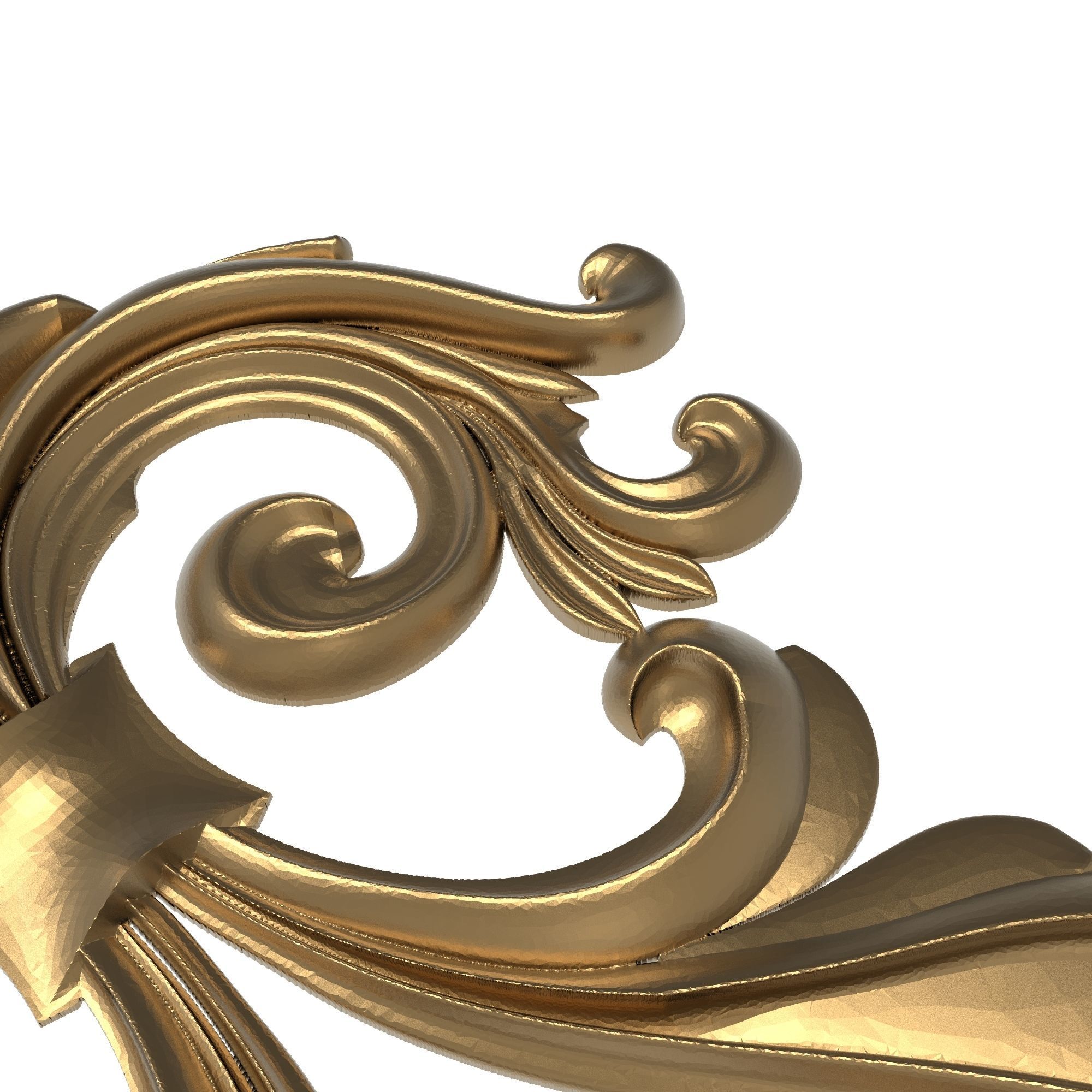 decorative pattern ready for 3D printing 3D model_4