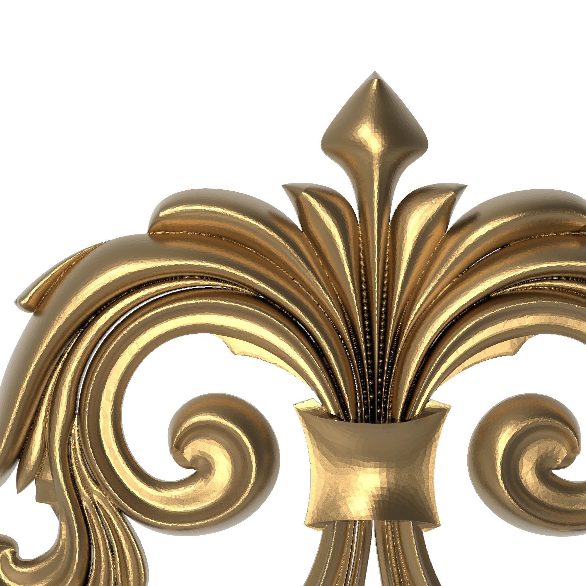 decorative pattern ready for 3D printing 3D model_1