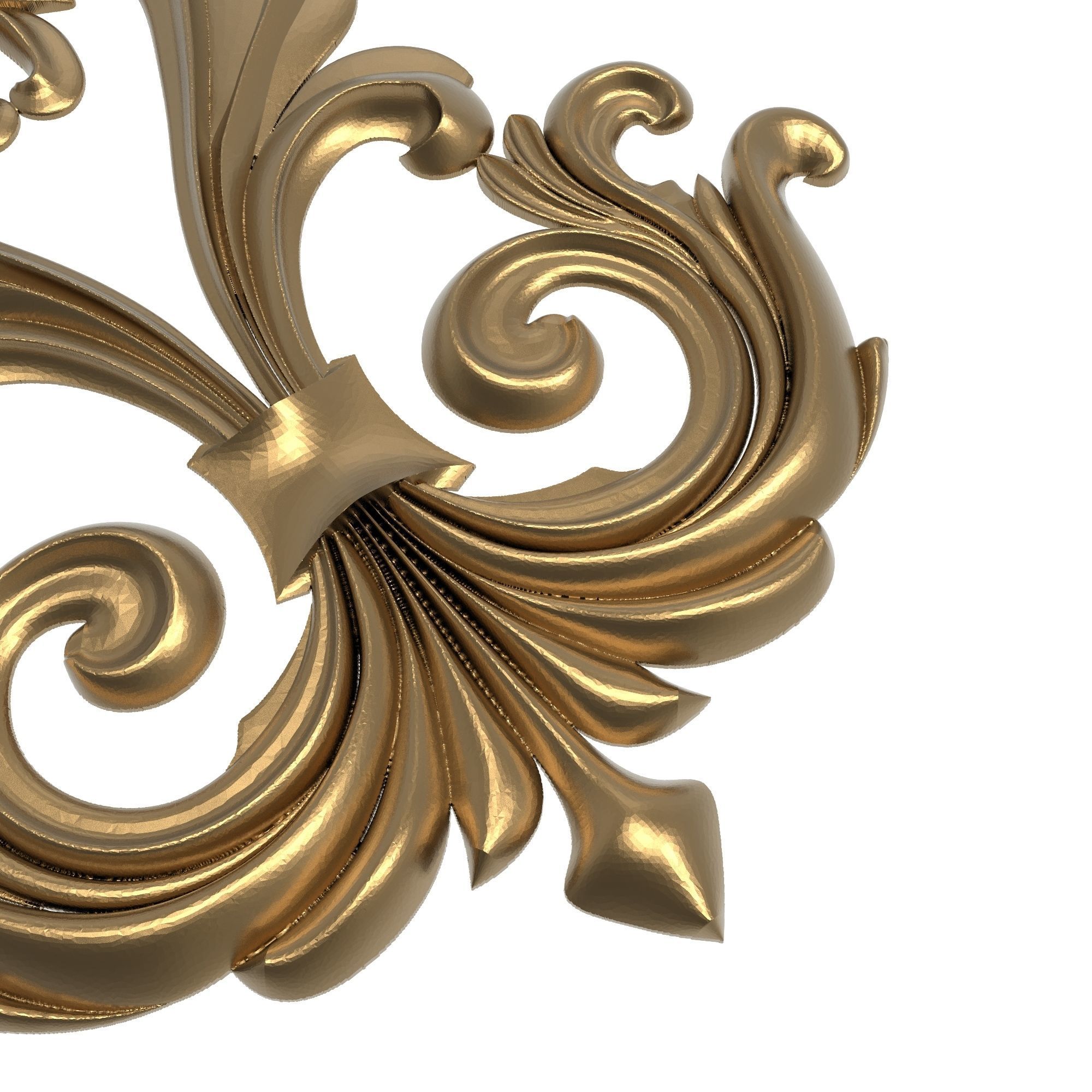 decorative pattern ready for 3D printing 3D model_7