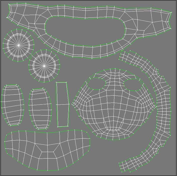 Motor Cycle Helmet Low-poly 3D model_2